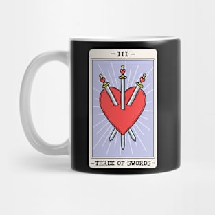 Three of swords Mug